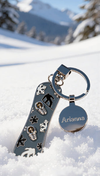 Portachiavi_Snowboard_Personalizzato