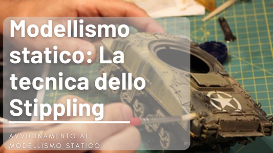 Tecnica dello Stippling (Puntinismo) nel Modellismo Statico - incisoria