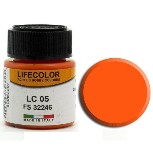 LIFECOLOR LC 05 ARANCIONE OPACO - incisoria