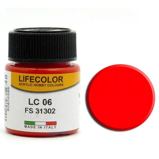 LIFECOLOR LC 06 ROSSO OPACO - incisoria