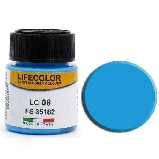 LIFECOLOR LC 08 AZZURRO OPACO - incisoria