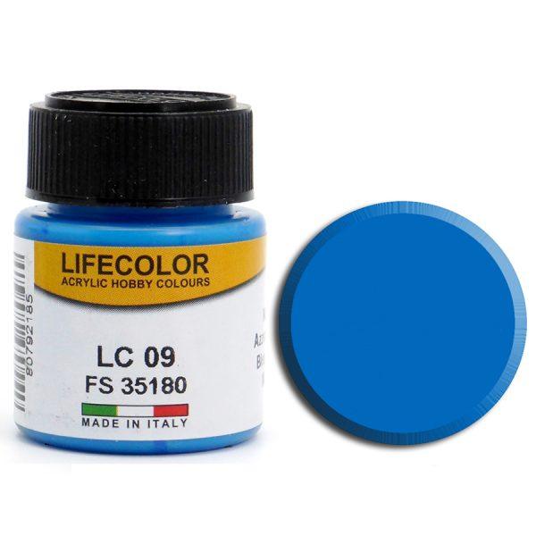 LIFECOLOR LC 09 AZZURRO SCURO OPACO - incisoria