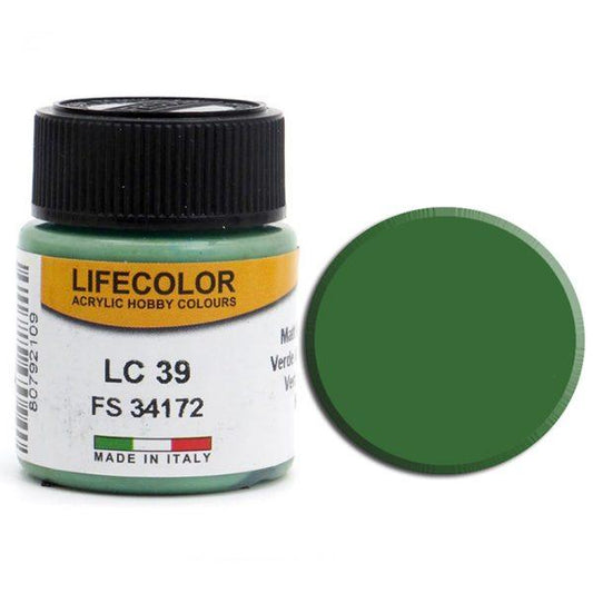 LIFECOLOR LC 39 VERDE ARTIGLIERIA OPACO - incisoria