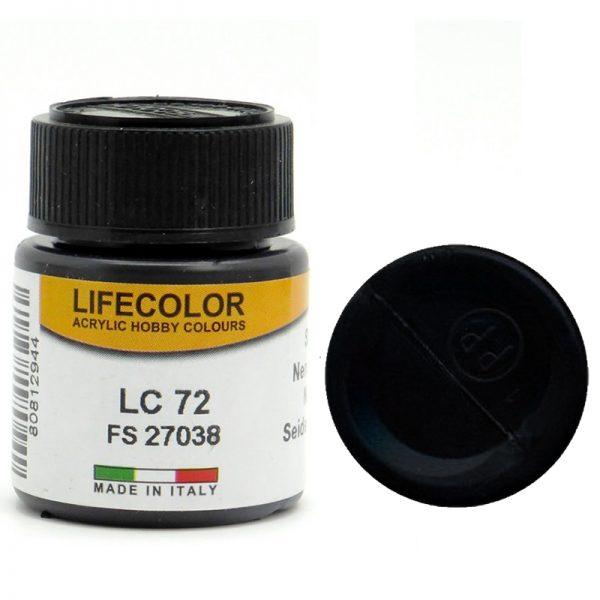 LIFECOLOR LC 72 NERO SATINATO - incisoria