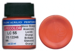 LIFECOLOR LC 55 ARANCIONE LUCIDO - incisoria