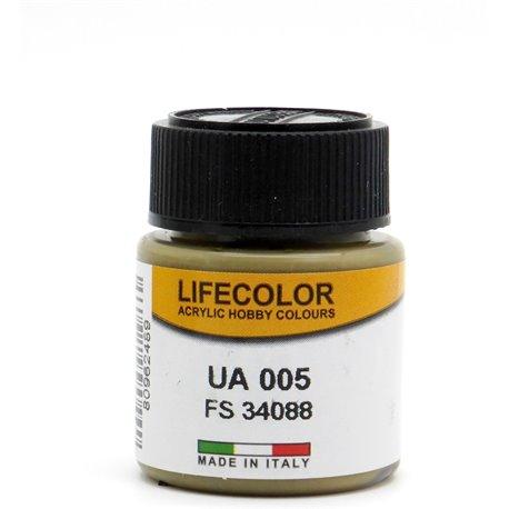LIFECOLOR UA 005 VERDE OLIVA - incisoria