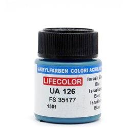 LIFECOLOR UA 126 BLU ISRAELIANO - incisoria